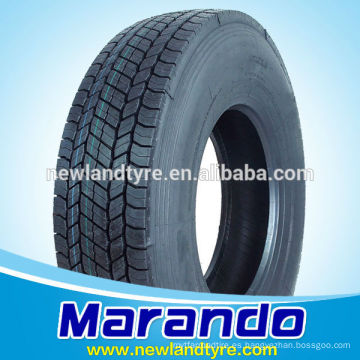 Neumático de alta calidad del camión bustyre del neumático 315 / 80R22.5 MO666 de Marando de China Marando